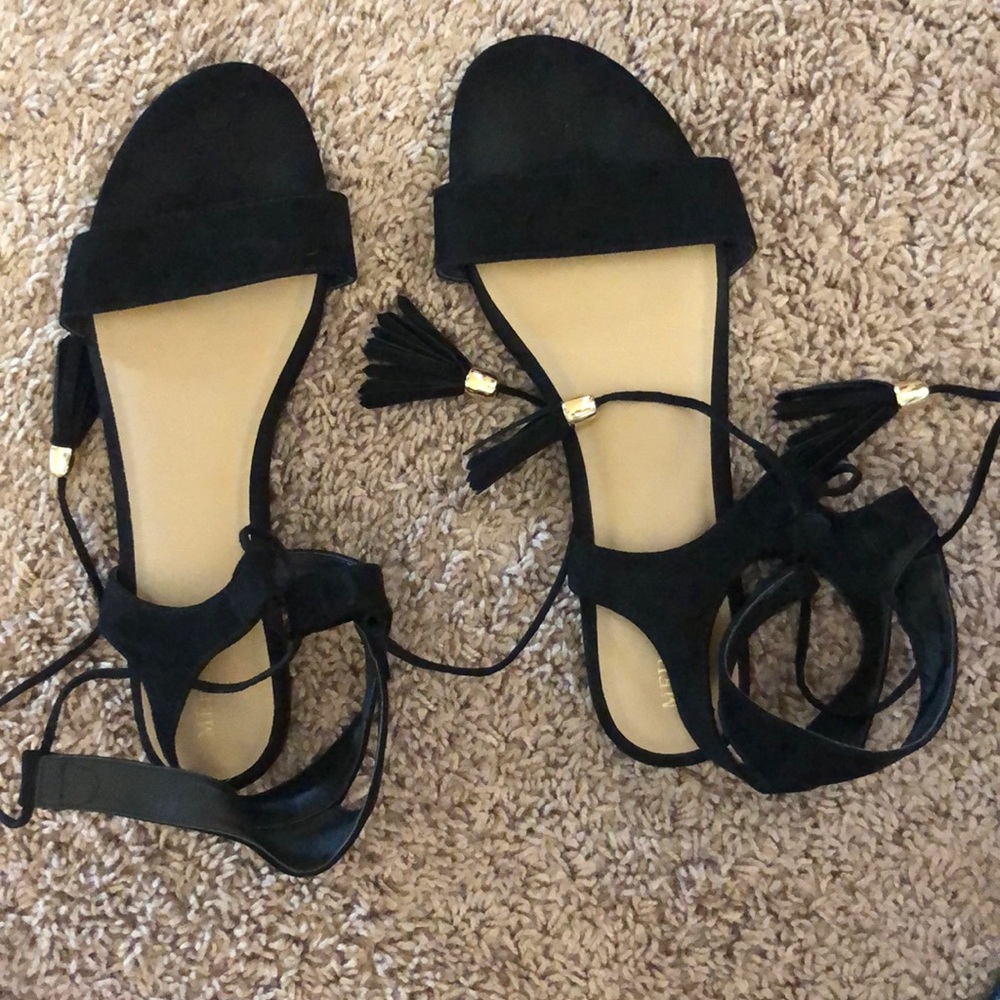 Black sandals